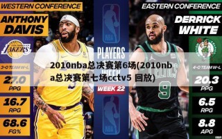 2010nba总决赛第6场(2010nba总决赛第七场cctv5 回放)